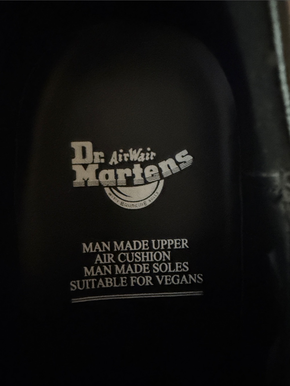 Dr. Martens Black Vegan Leather Platform Derby Oxfords NWOT - Picture 2 of 6